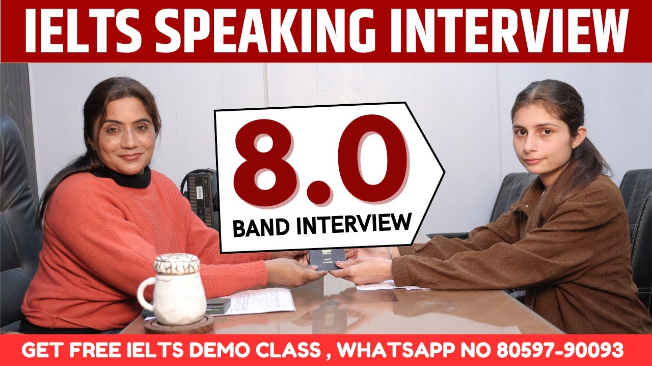 IELTS Speaking Interview - Band 8 | Full IELTS Speaking Test 2025 | Sapna Dhamija