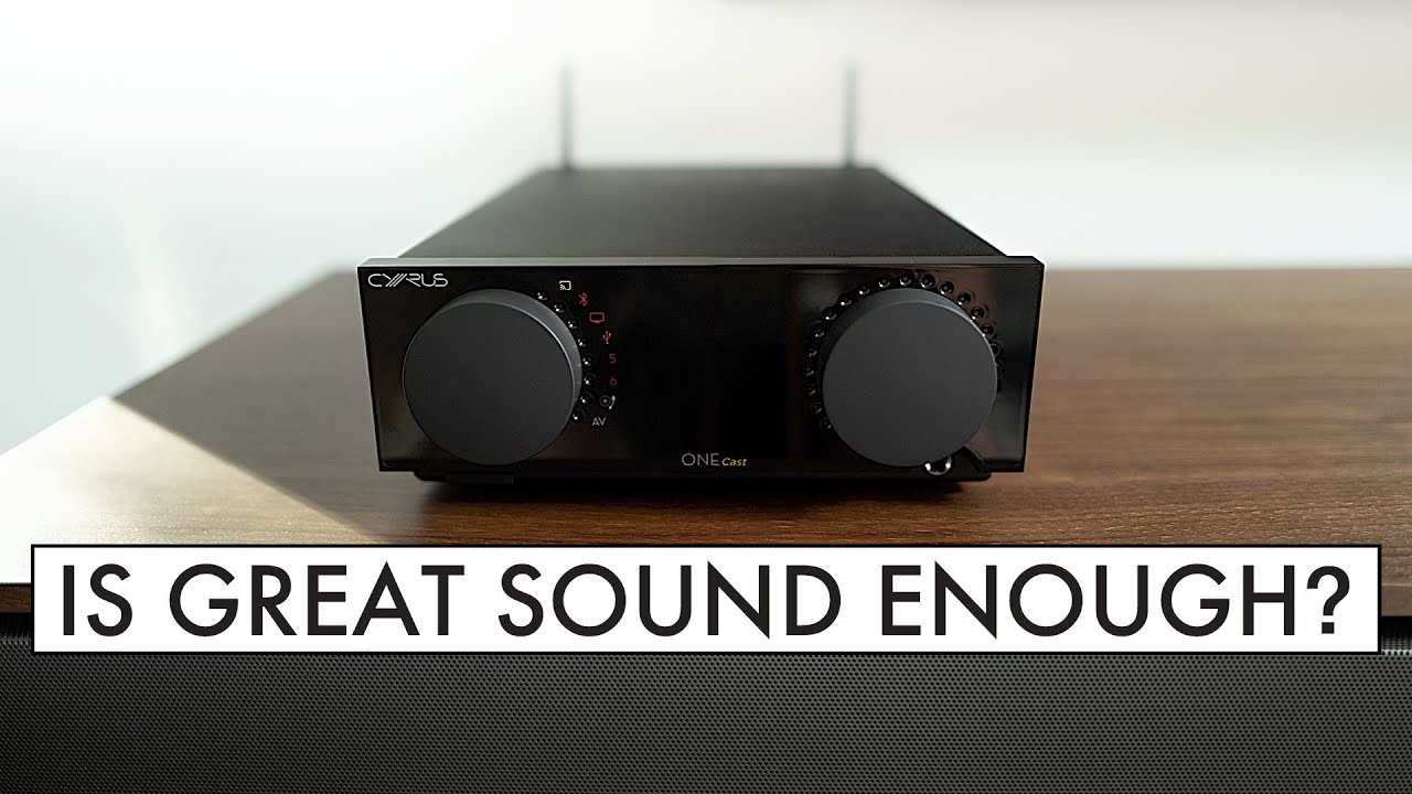 Cyrus One Cast Music System Review! - All in One Streaming Amplifier!!