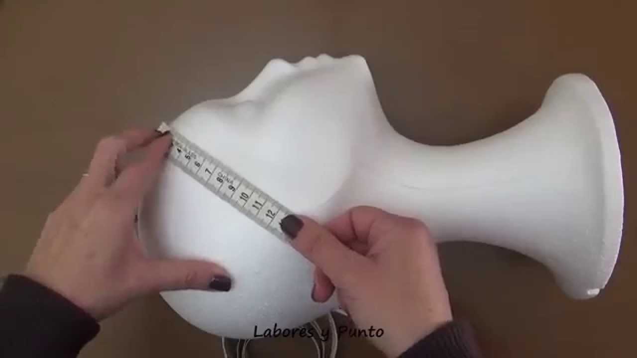 Como tomar las medidas y a calcular los puntos y vueltas que hacer  para tejer un gorro