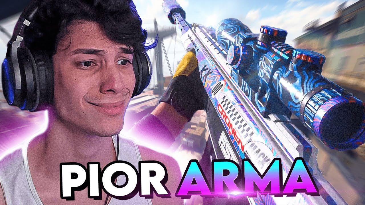 ESSA &Eacute; DISPARADO A PIOR ARMA DO WARZONE... (META INVERSO)