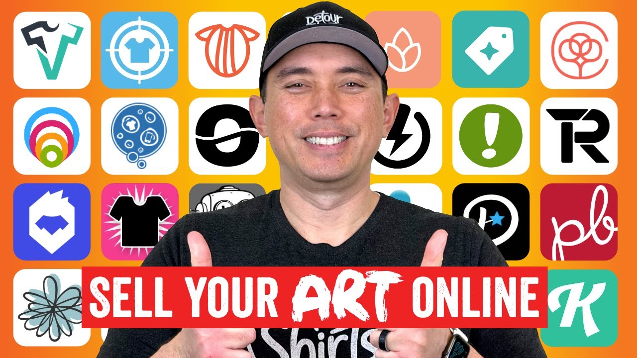 20 SITES TO MAKE MONEY ONLINE with Your Art