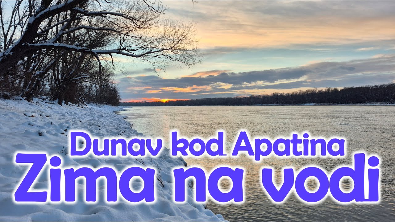 Zima na vodi - Dunav kod Apatina