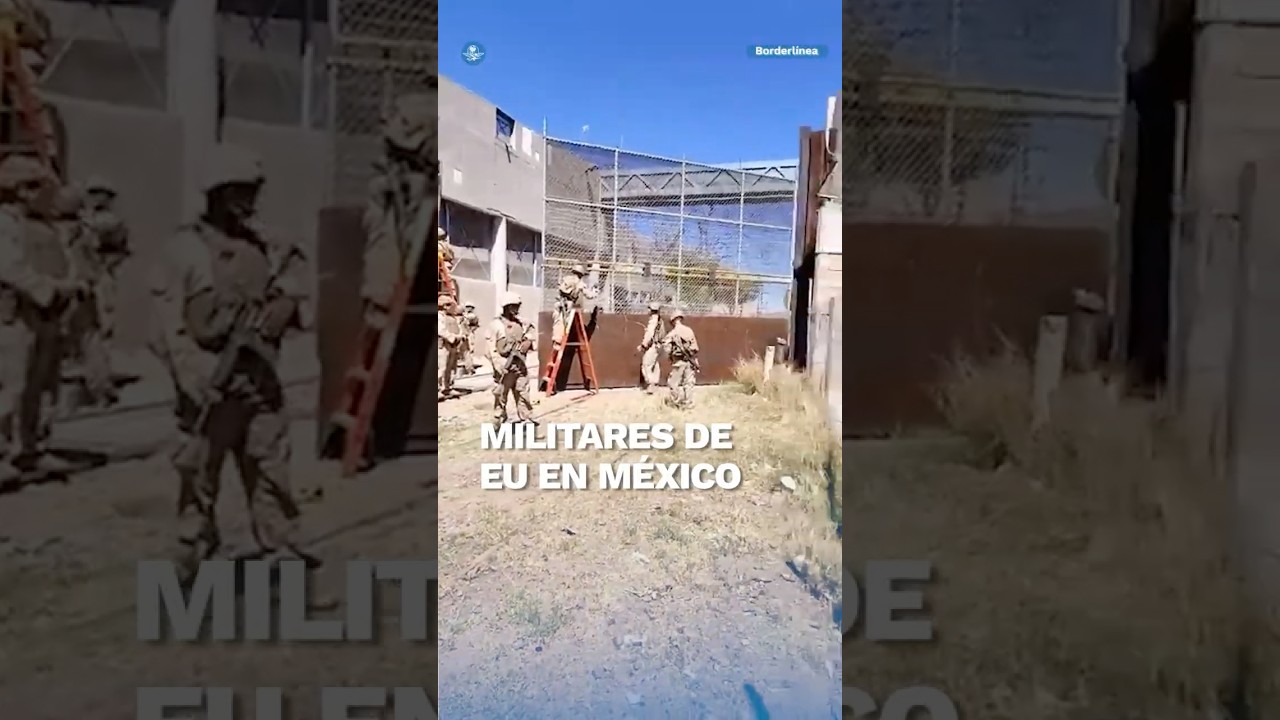 Captan militares estadounidenses en M&eacute;xico y generan alerta #Shorts