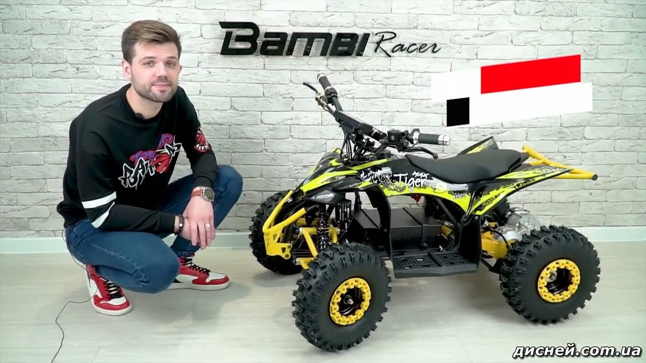 Детский квадроцикл HB-EATV 08-350, 4 аккумулятора  - дисней.com.ua