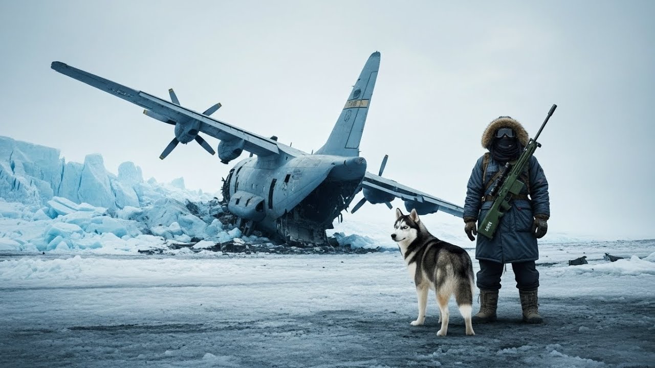 Scavenging a CRASHED MILITARY PLANE at -75°C | Epic Loot & AWM Upgrade