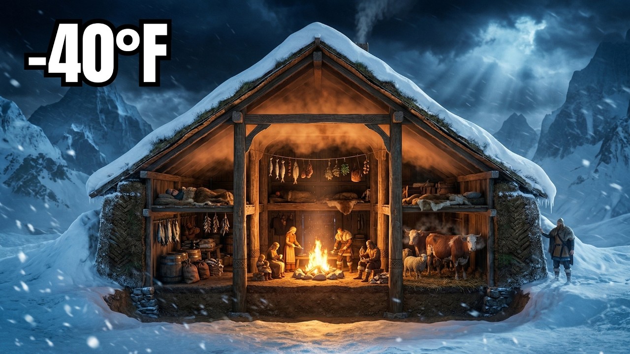 Why Viking Homes Stayed Warm at  -40°F While Your House Needs a $3,000 Furnace ?
