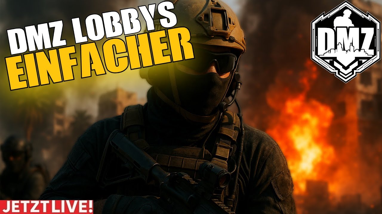 🔴 LIVE – SOLO DMZ: Diese Lobbys sollen EINFACHER sein?