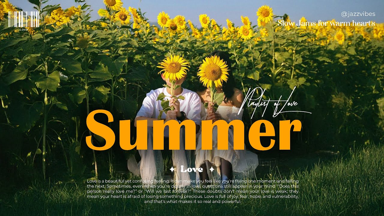 𝐏𝐥𝐚𝐲𝐥𝐢𝐬𝐭 사랑은 빛을 향한 해바라기예요 | Slow Jams for warm hearts | 𝐑𝐧𝐁 & 𝐉𝐚𝐳𝐳𝐲 & 𝐋𝐨-𝐟𝐢