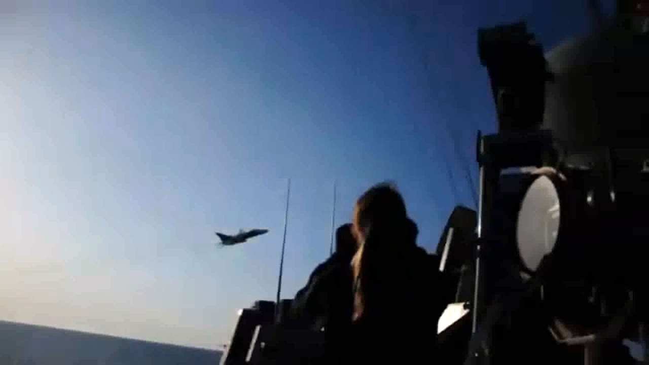 USS Donald Cook Russian Su-24 Fly-By Full