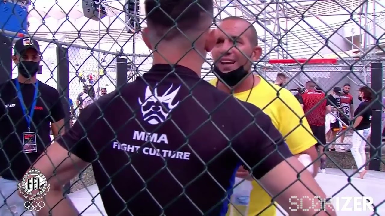 1/4 MMA 61,2 Kg: PEREZ, BORJA (CAN) CAMPOS, GILMAR JAIR (C-M)