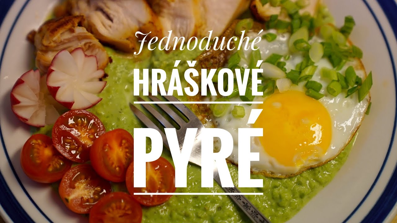 Jednoduché hráškové pyré-jak nato