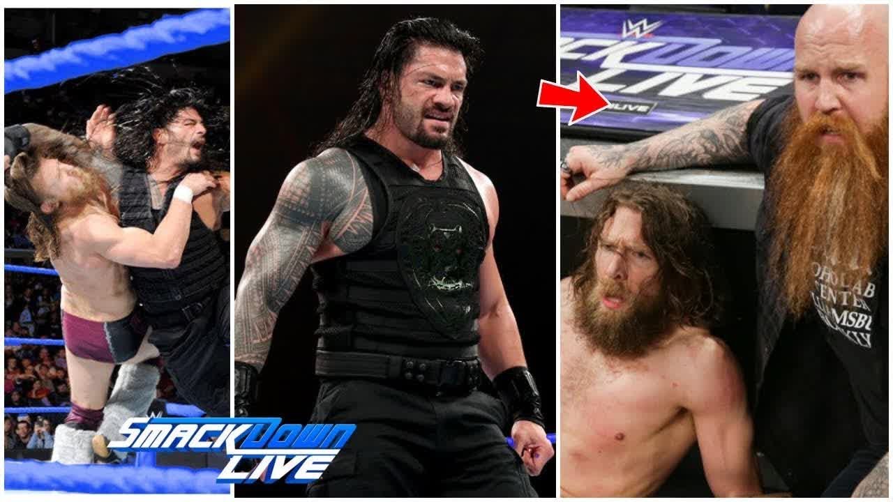 ●ROMAN REIGNS ATTACKS DANIEL BRYAN SMACKDOWN LIVE 08/20/19 ? ROMAN REIGNS VS DANIEL BRYAN 2019