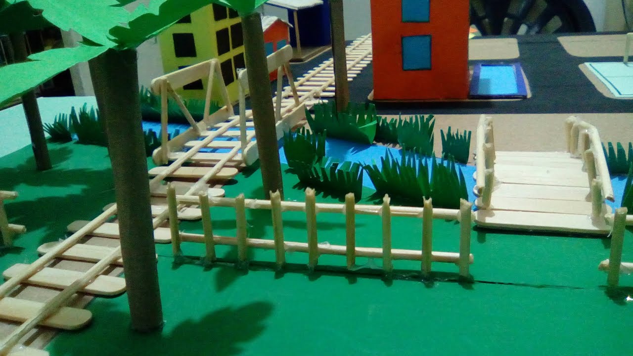 Vídeo 12 | Como fazer a cerca da MAQUETE diy | modelo de cidade miniatura com materiais recicláveis