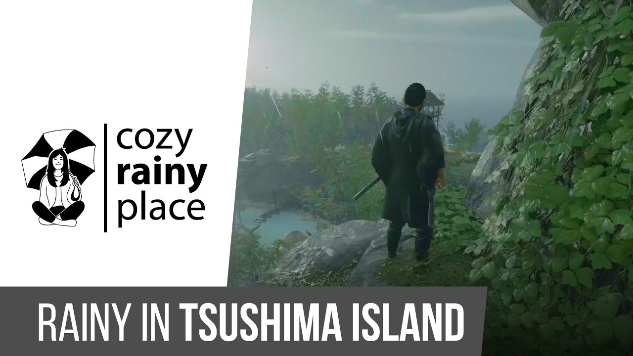 Cozy Rainy Place in Tsushima Island - Ghost of Tsushima