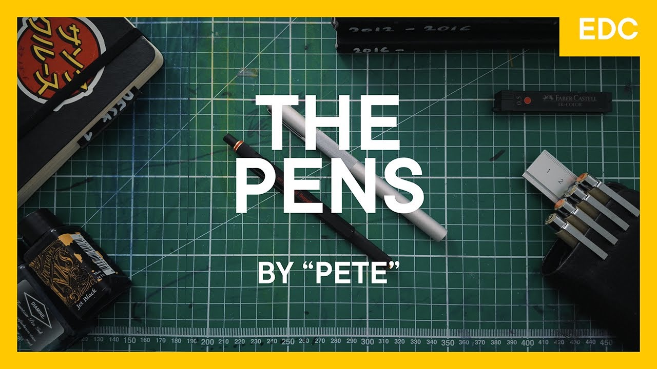 Rotring 800 & MUJI Aluminum Fountain Pen - and why? (EDC)