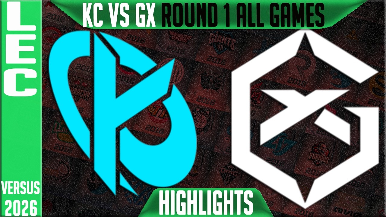 KC vs GX Highlights ALL GAMES | LEC Playoffs 2026 Round 1 | Karmine Corp vs GiantX