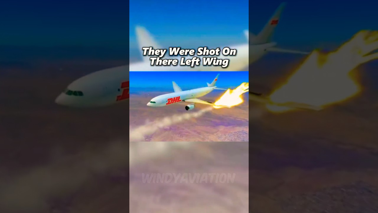 Planes Can't Survive Being Shot By A Missile Right? #Aviation #crash #plane #Avgeek