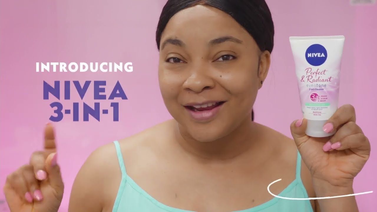 Wash, Scrub and Mask with NIVEA 3-in-1 Face Cleanser
