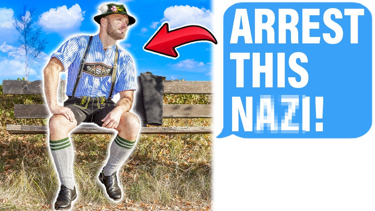 HOA Karen ATTACKS Me For Wearing Traditional German Clothes! Claims I'm A N*zi!