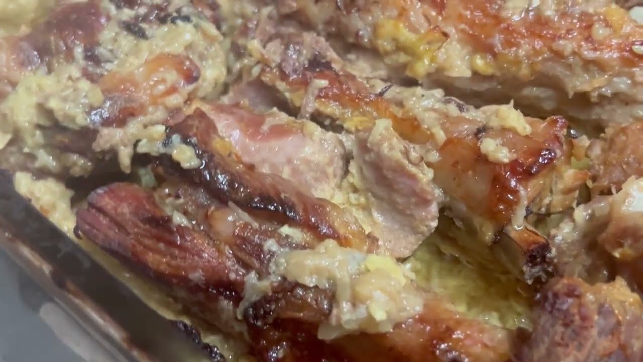 COSTILLAS DE CERDO AL HORNO