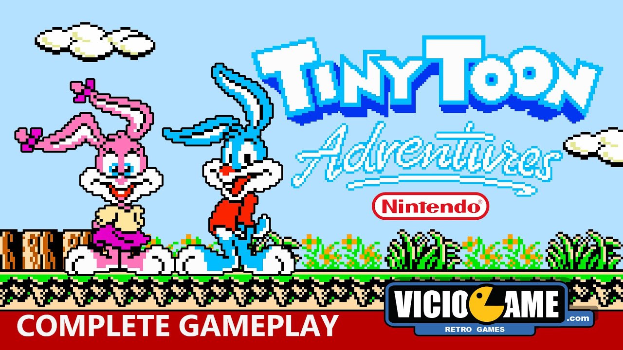 🎮 Tiny Toon Adventures (Nintendo) Complete Gameplay