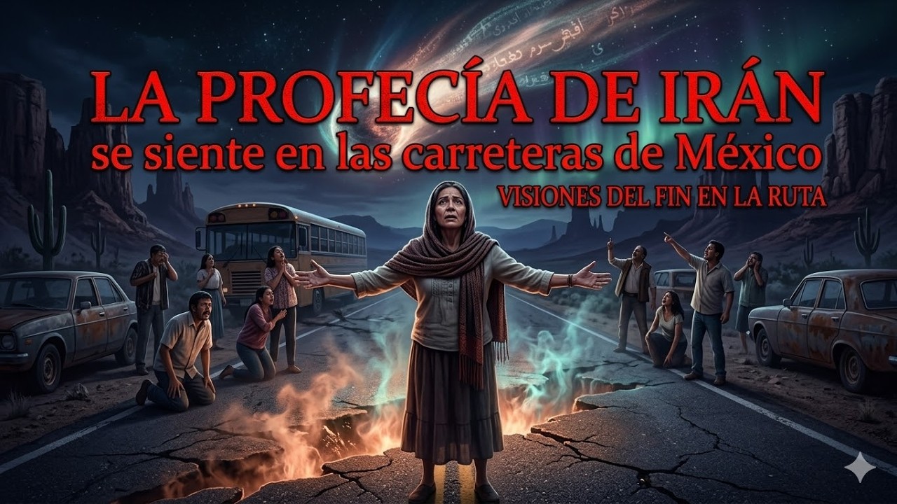 La profecía de Irán se siente en las carreteras de México: Visiones del fin en la ruta.