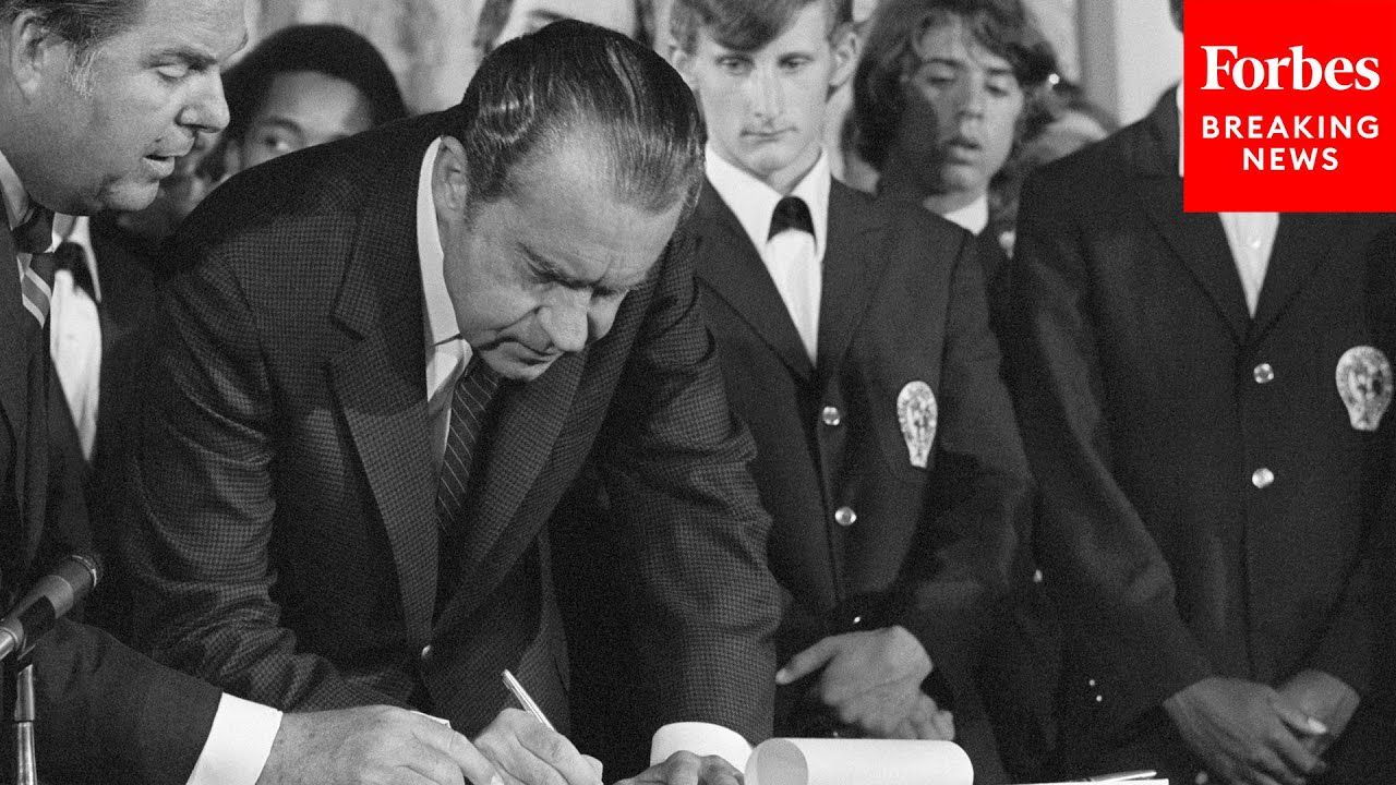FLASHBACK: Nixon Holds Ceremony For 26th Amendment&mdash;Giving Vote To 18-Year-Olds&mdash;On This Date In 1971
