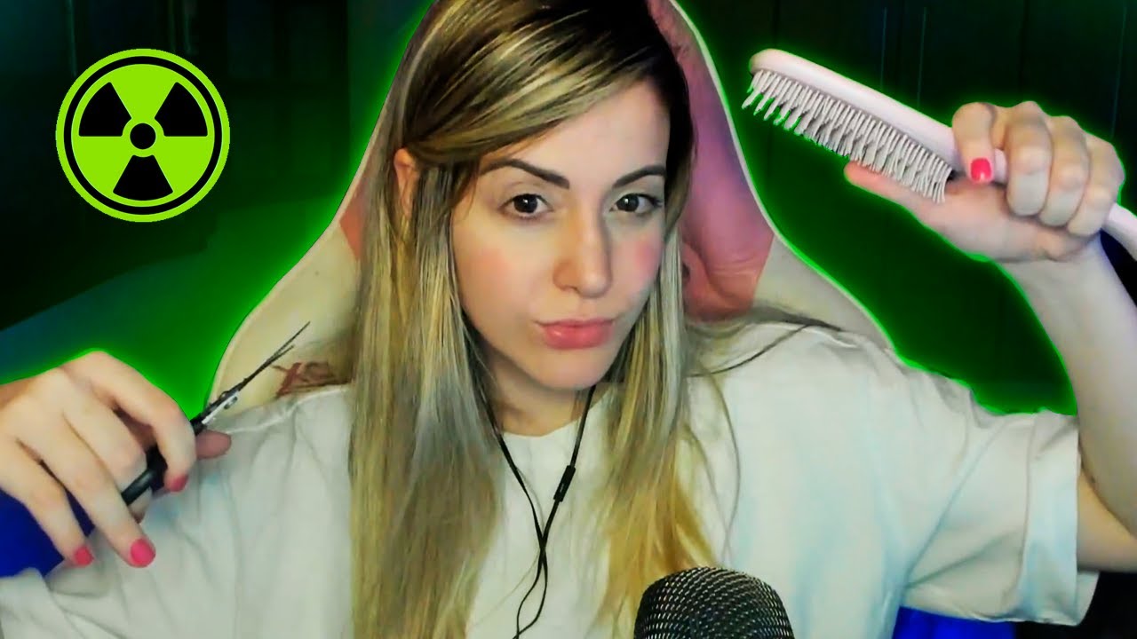 ASMR - NAMORADA TÓXICA CORTANDO SEU CABELO ✂