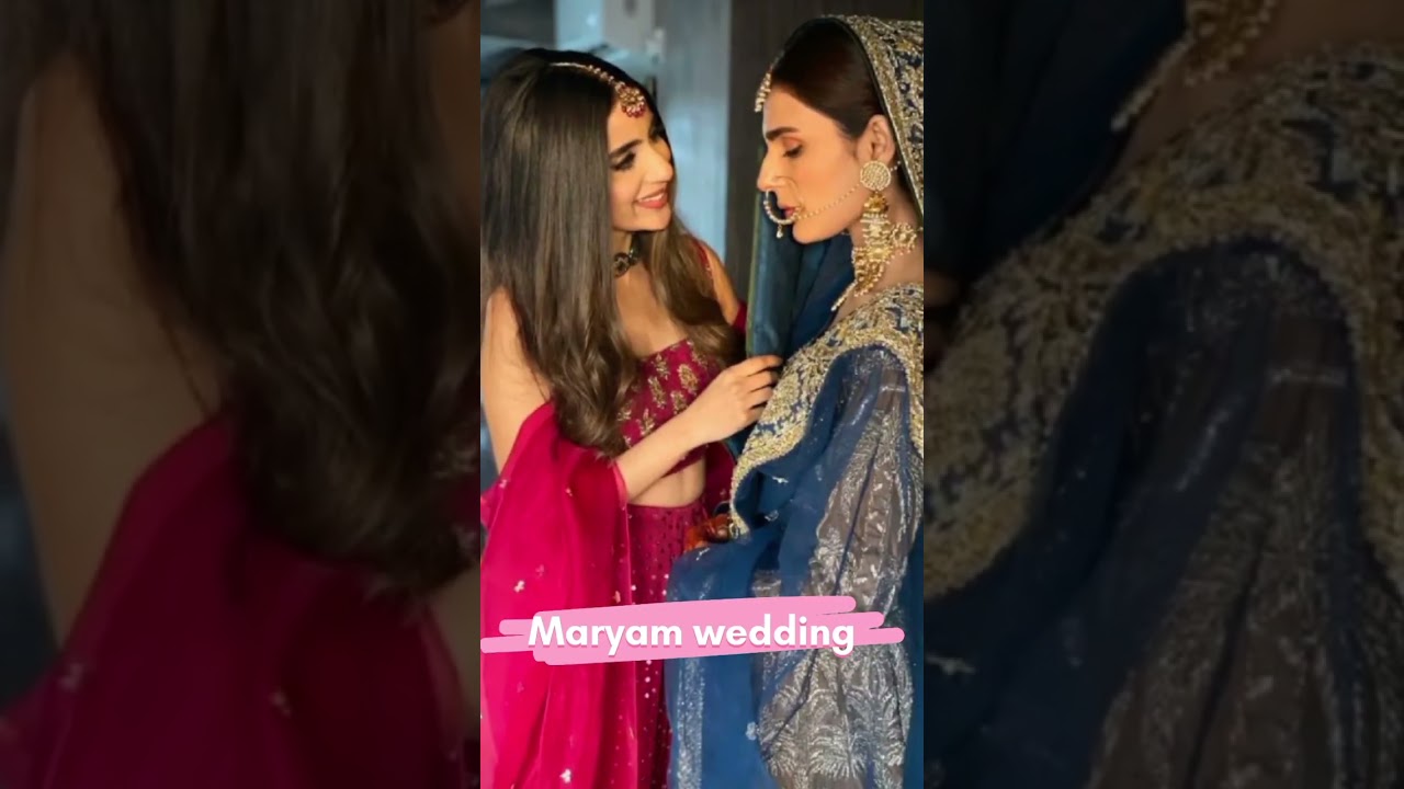Saboor Aly sister in law wedding pictures#song #viral #shortsfeed #sabooraly #aliansari #viralmoment