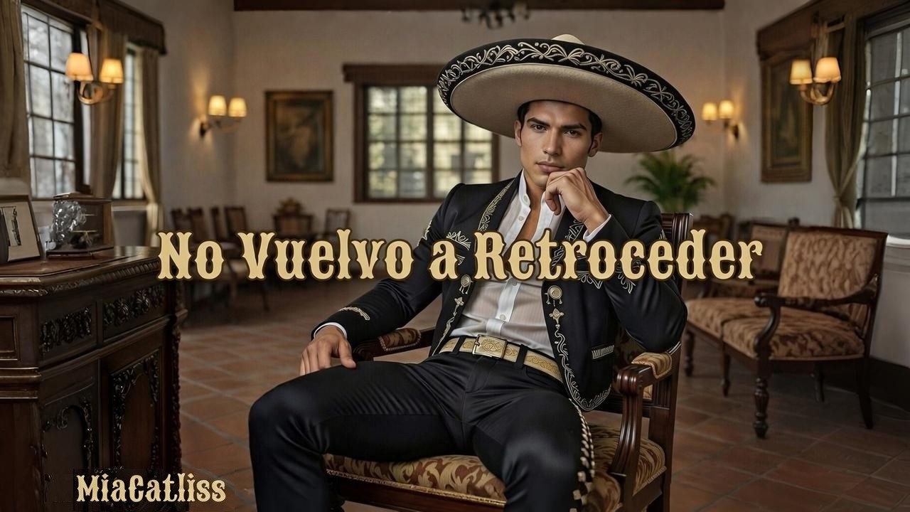 No Vuelvo a Retroceder – Lyric Video | Mariachi Fuerte de Palenque | MiaCatliss