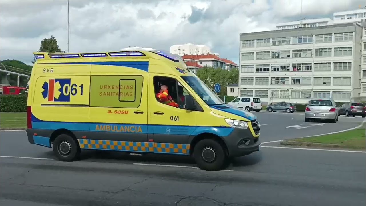 {RECOPILACIÓN} Ambulancias 061 Galicia | Gracias por los 300 subscriptores!!! 💪🚑