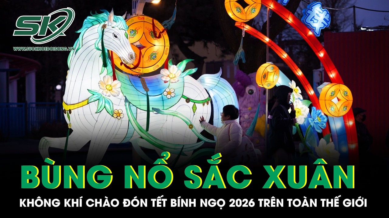 Bùng nổ sắc Xuân: không khí chào đón Tết Bính Ngọ 2026 trên toàn thế giới