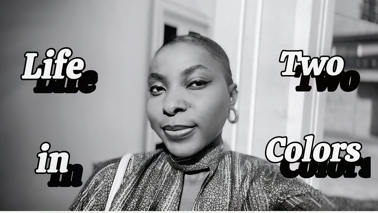 What it’s like living without color || Lived in two for a day || Monochrome vlog || B&W ||