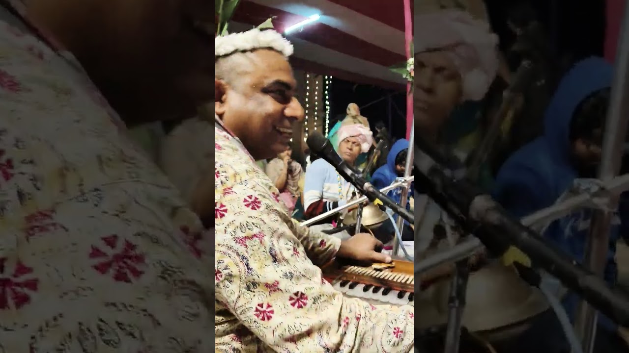 Fired up kirtan by Paban Harinam Das at Rajapur jagannath temple on the occasion of Maha Shivaratri 