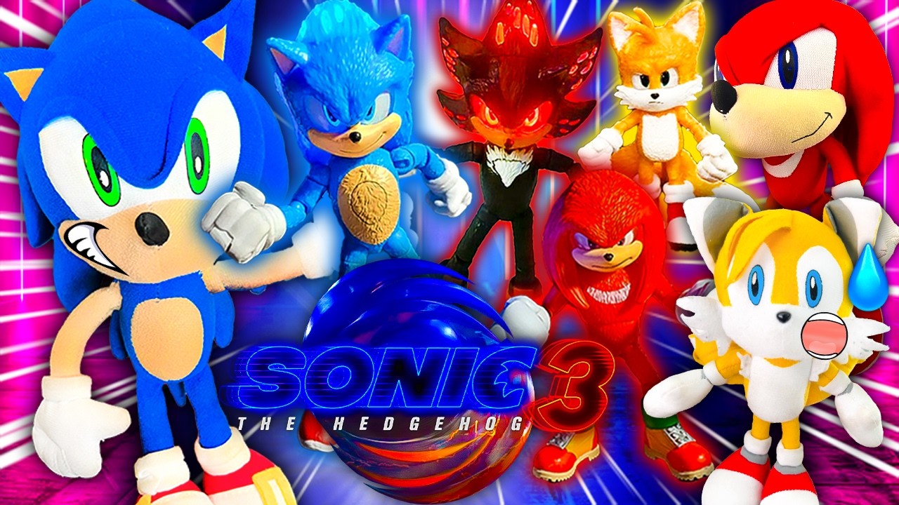 SuperSonicBlake: Sonic Movie 3 LIGHT UP TOYS!