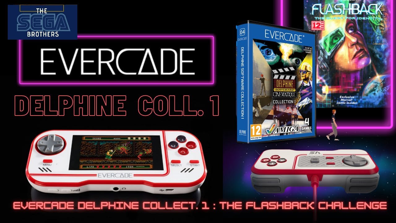 Evercade Delphine Software Collection 1 | Flashback - The Quest for Insanity Challenge?!