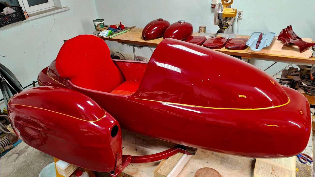 Сборка рамы Velorex 560 и примерка капсулы с крылом.
