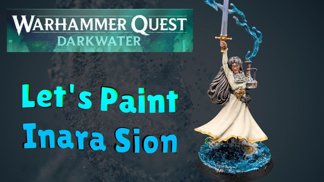 Как покрасить Инару Сион | Пошаговое руководство по Darkwater Heroes