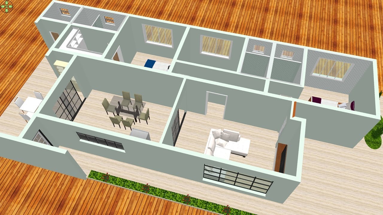 Um maravilhoso projeto de uma casa de 3 quartos  | saiu bem bonita esta casa 🌼