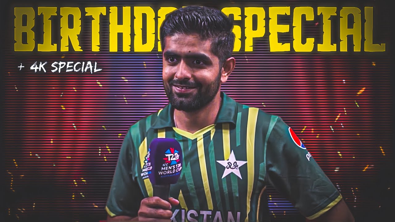 BABAR AZAM BIRTHDAY SPECIAL BEAT SYNC EDIT 💟 • 4K Special • Shayan Editz