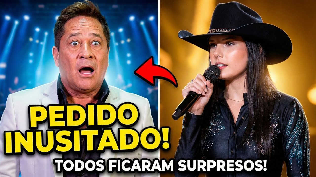 Ana Castela faz pedido inusitado para Leonardo ao vivo! TODOS FICARAM SURPRESOS