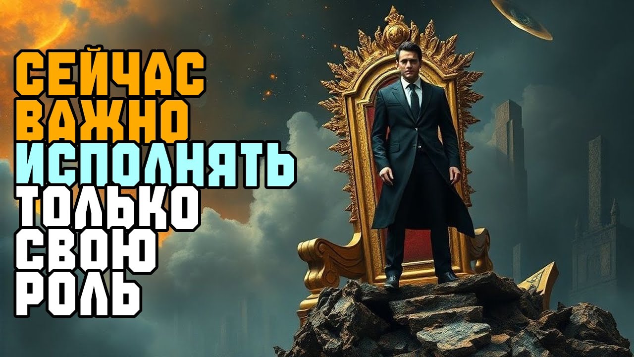 СЕЙЧАС ВАЖНО ИСПОЛНЯТЬ ТОЛЬКО СВОЮ РОЛЬ