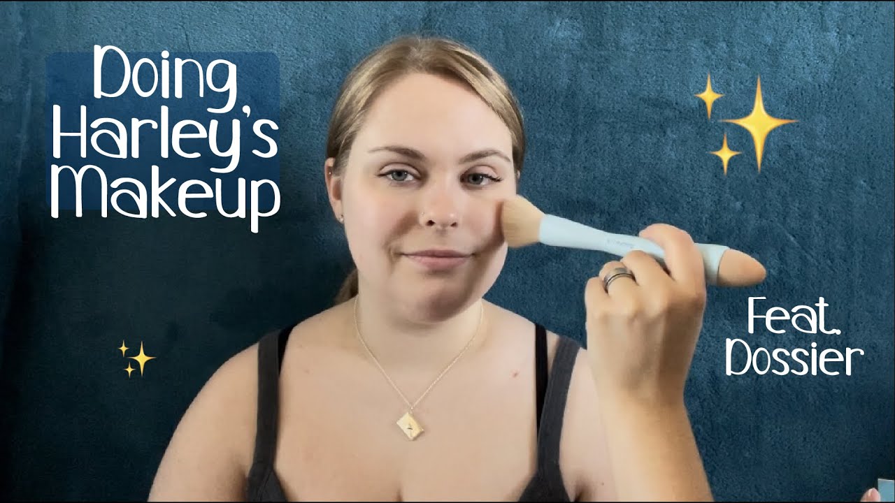 ASMR // Doing Harley's Makeup 🥰 | Feat. Dossier