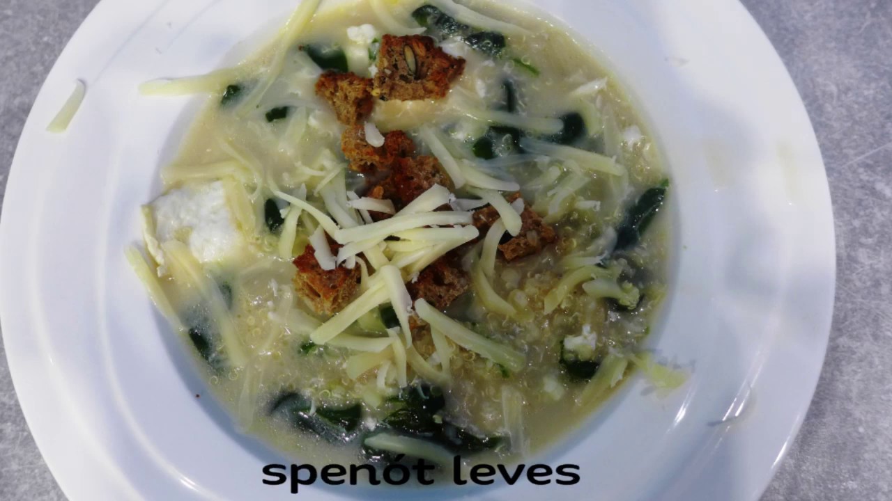 Spen&oacute;t leves gyerekeknek