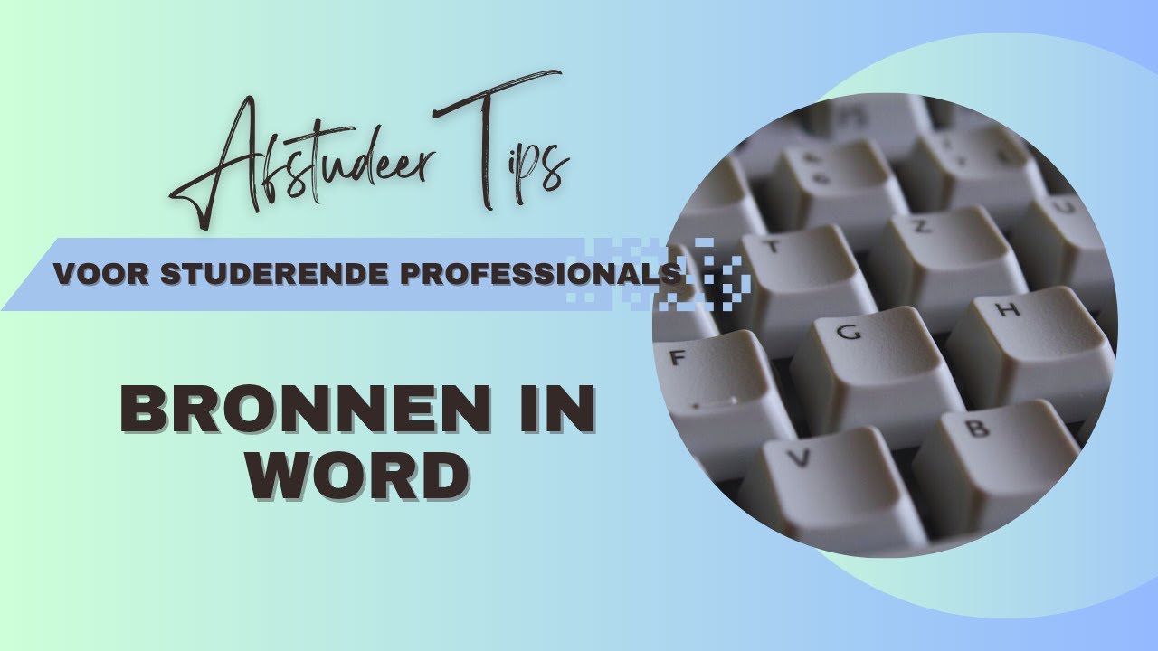 Bronvermelding in Word volgens APA – zo laat je Word voor je werken