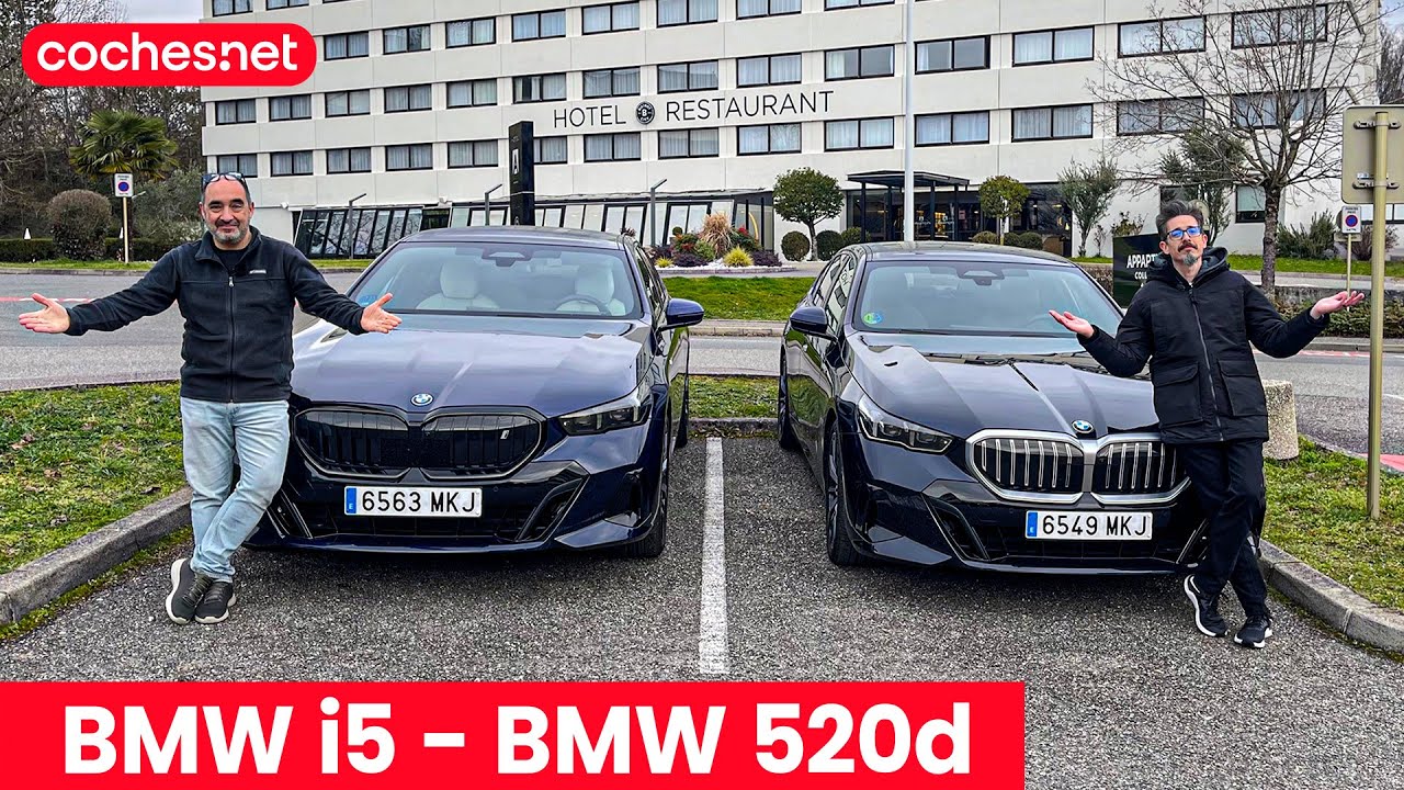 Diésel o eléctrico: ¿Cuál es mejor para viajar? | Prueba con el BMW Serie 5 | coches.net