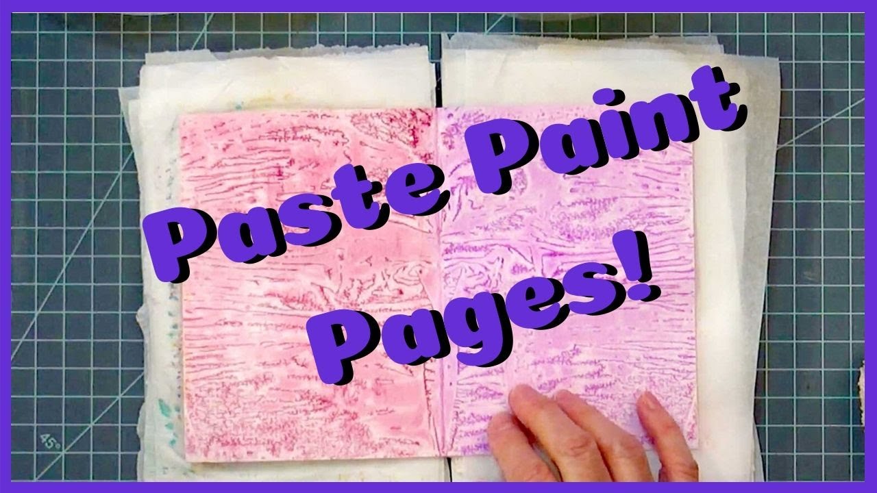 Art Journal Fun and Paste Paint with Barb Owen - HowToGetCreative.com