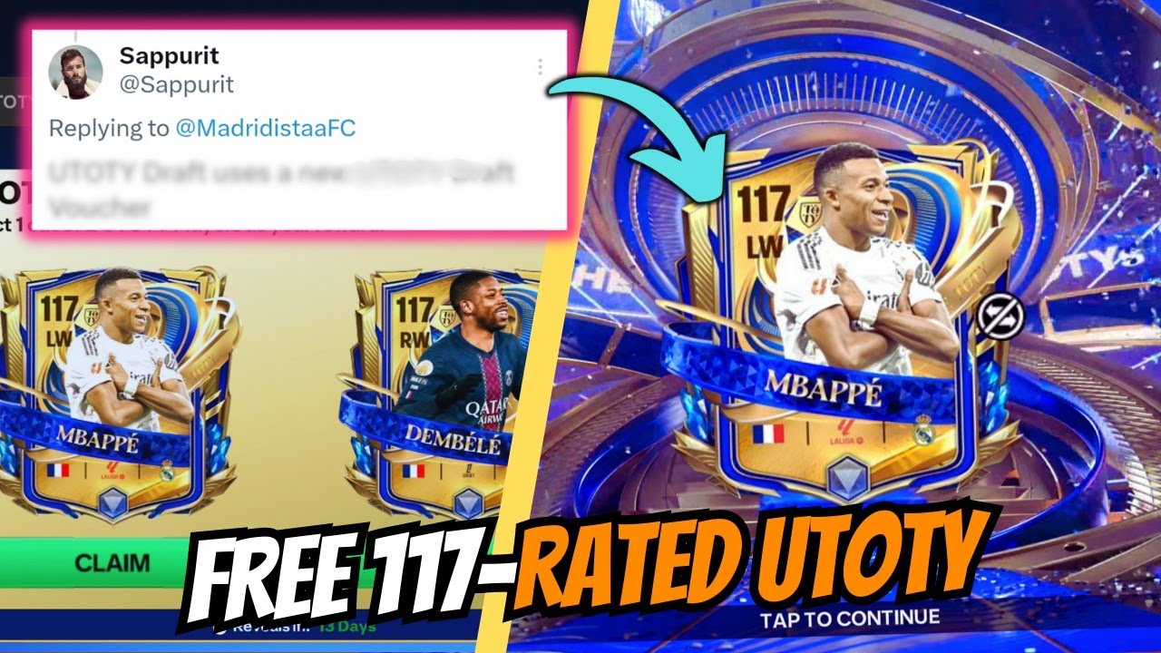 TOTY Week 3 Official Leaks & Free 117 OVR UTOTY Compensation Gift | FC Mobile