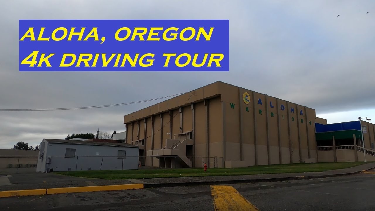 Aloha, Oregon | 4k Driving Tour |  Dashcam