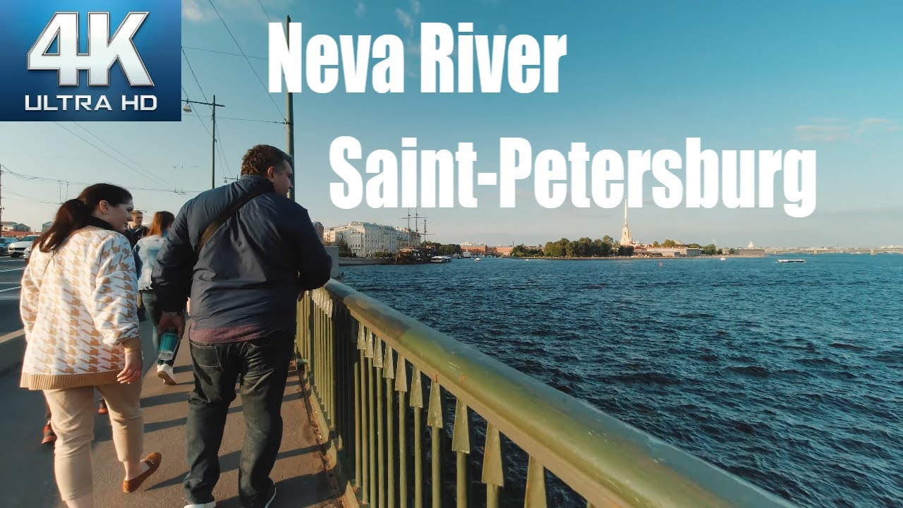 A walk along the embankment of the Neva River Part2